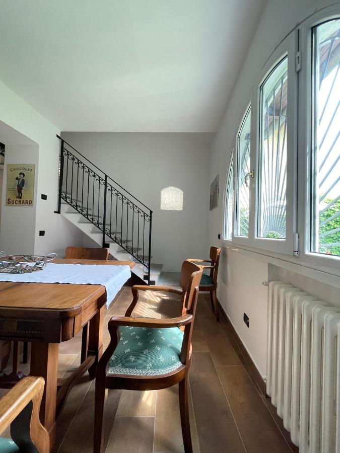 Villa Mia Lugano Lake Brusimpiano Bagian luar foto