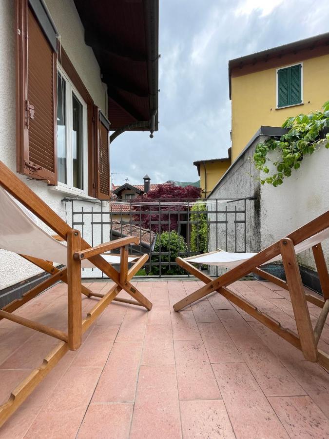 Villa Mia Lugano Lake Brusimpiano Bagian luar foto